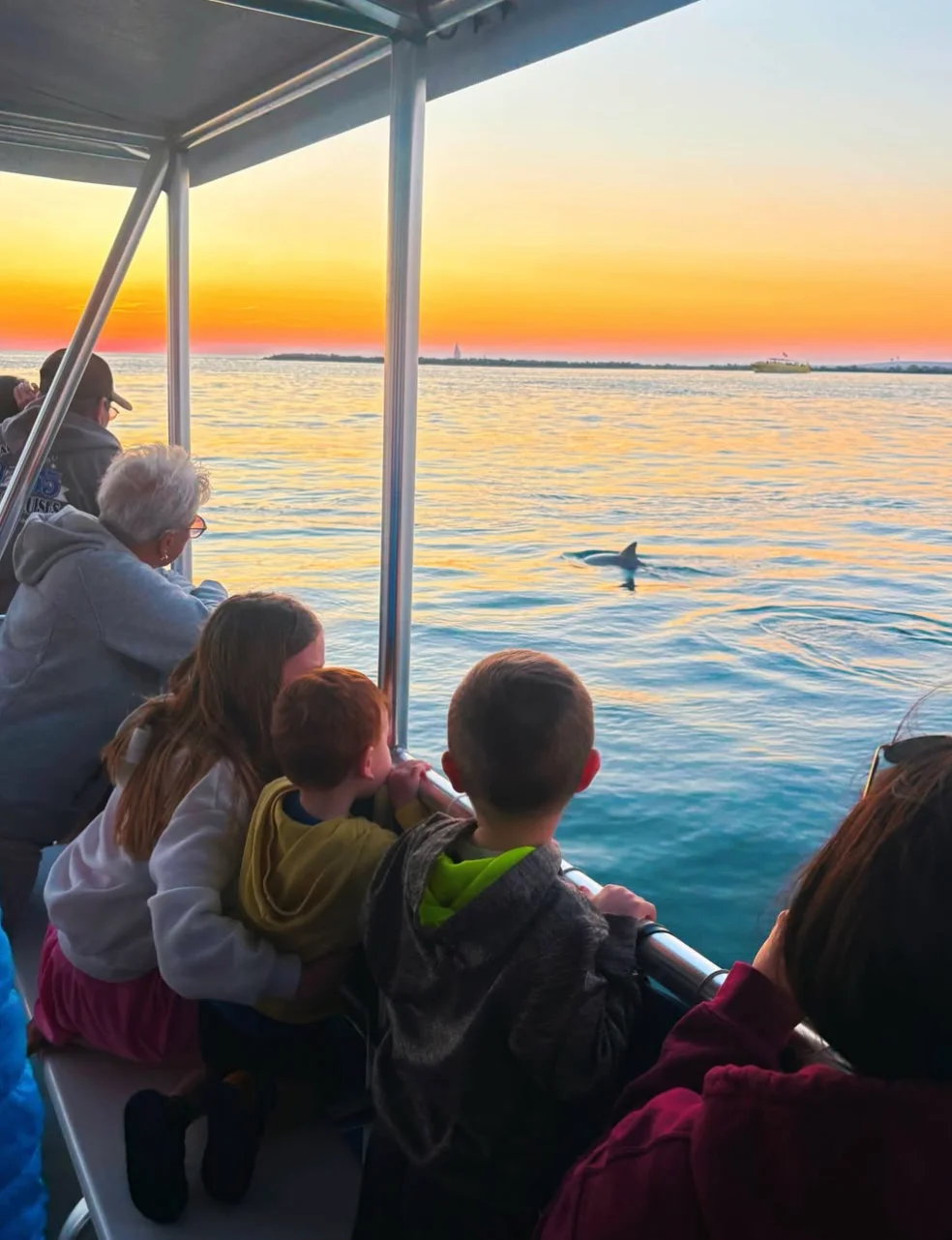 Sunset cruises in St. Andrews State Park