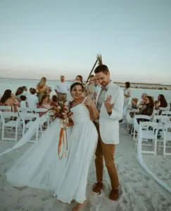 beachfront wedding catering Gulf Coast