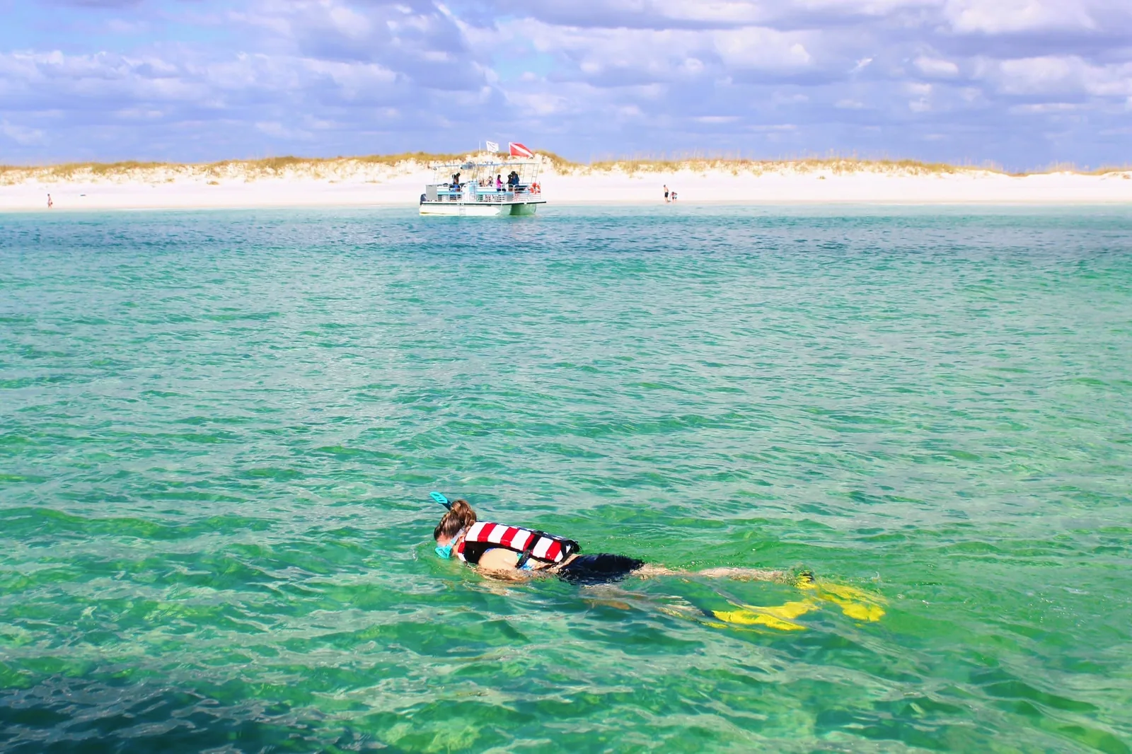 Where to snorkel without a boat in PCB